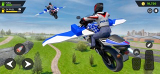 Police Flying Bike Simulatorのおすすめ画像2