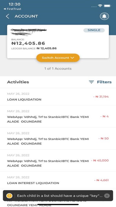 FirstTrust Mortgage Screenshot