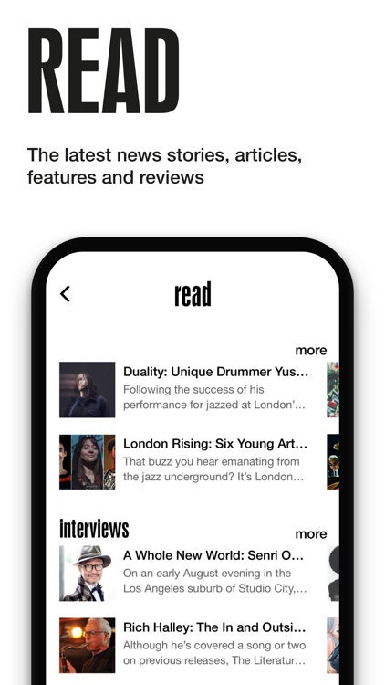 jazzed - jazz has found a home screenshot-3