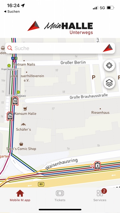 Mein HALLE Unterwegs