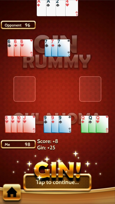 Gin Rummy Classic card offlineのおすすめ画像8
