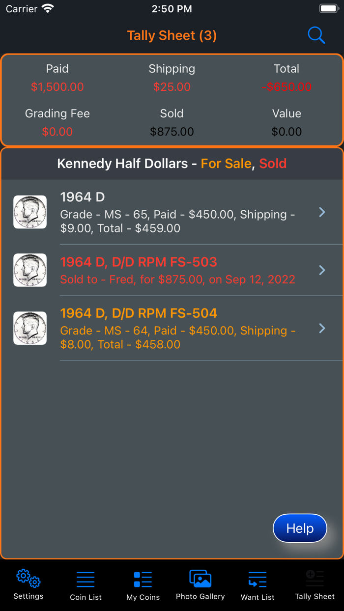 Kennedy Half Collection