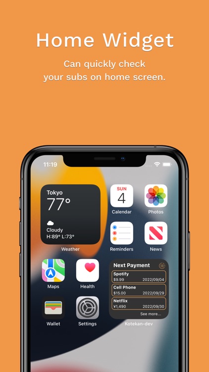 Kotekan: Track subscriptions screenshot-4