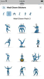 animated mad clown stickers problems & solutions and troubleshooting guide - 1