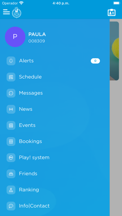Screenshot 2 of Club Tennis Mollet App