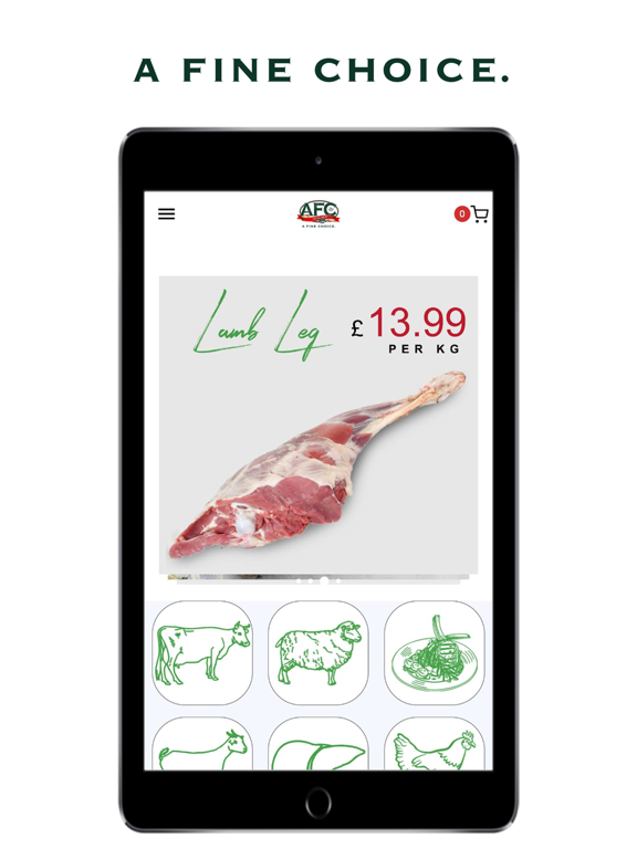 AFC Halal Meat iPad screenshot