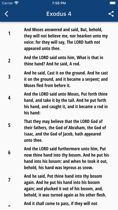 KJV Bible - Saddle Lights Screenshot