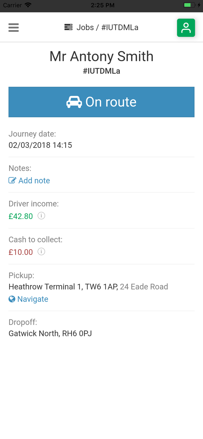 Southwest Chauffeur Driver