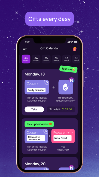 Numia: Astrology and Horoscope Screenshot