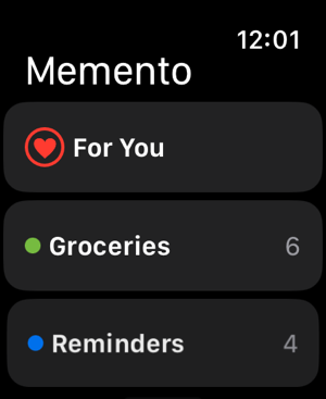 ‎Memento: Modern Reminders Screenshot