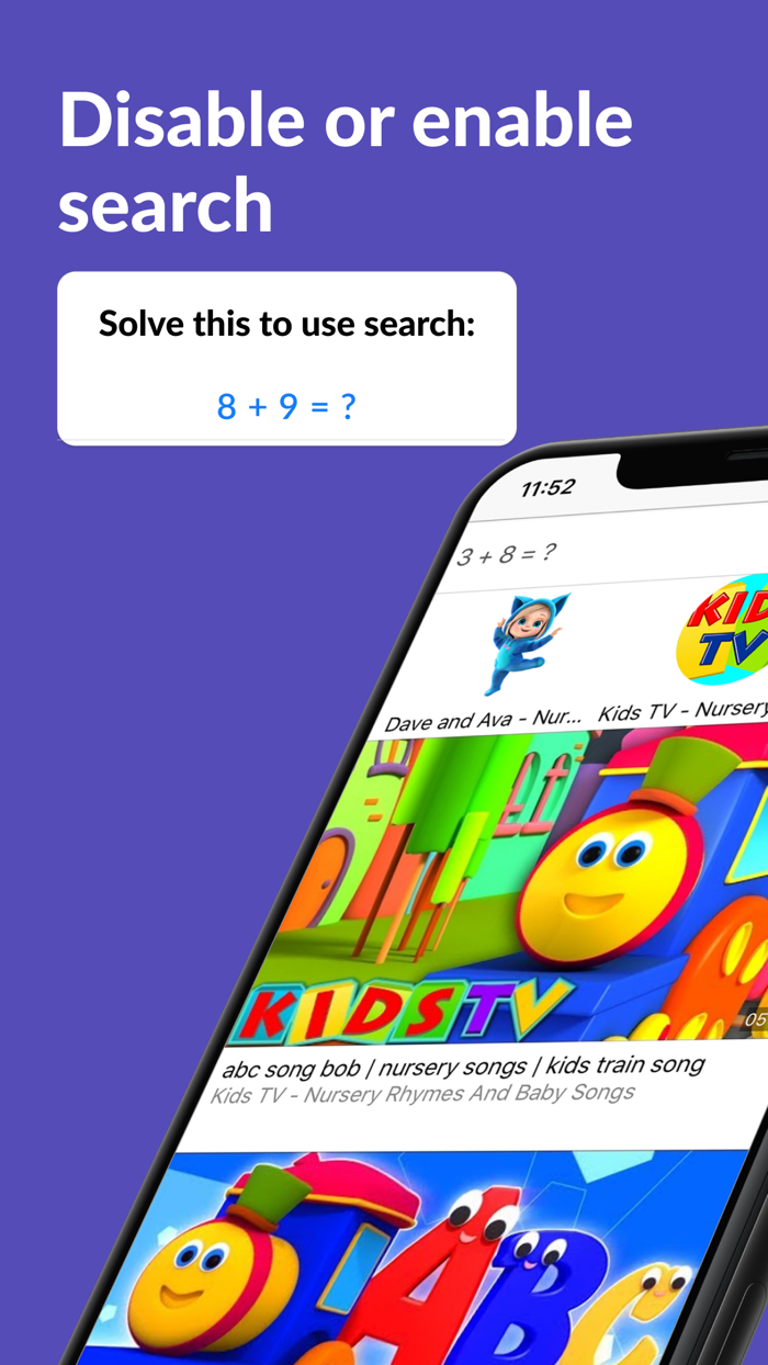 Kids TV Controls for Youtube