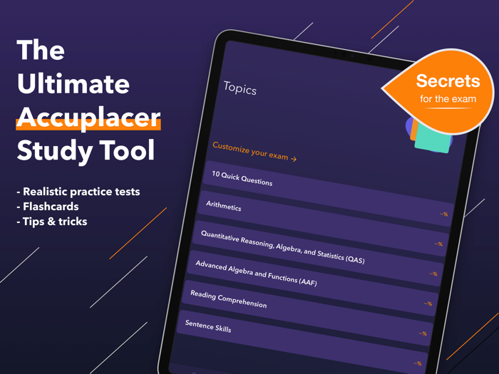 Accuplacer Study App