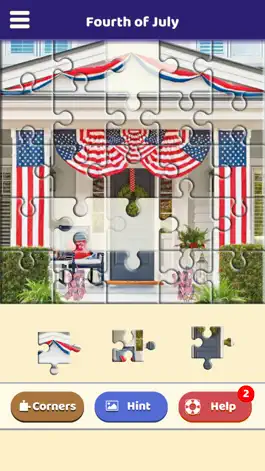 Game screenshot Fourth of July Puzzle hack