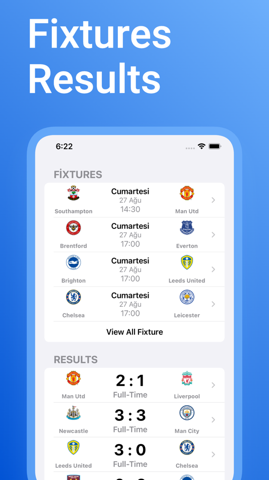 English Football Live Scores - 1.6 - (iOS)