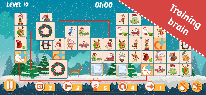 Onet Connect Animal - Xmas