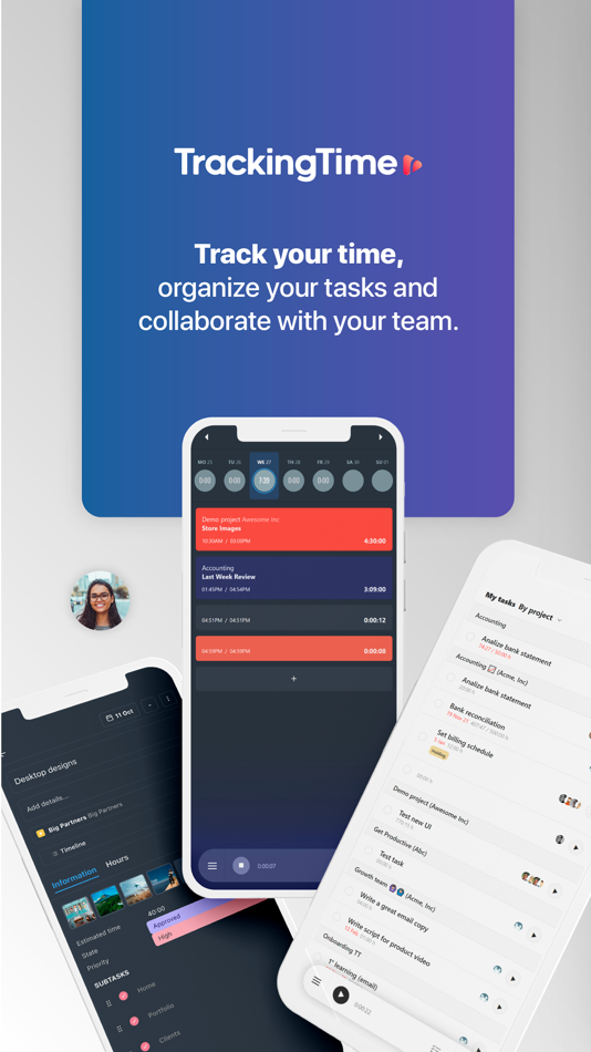 #1. Tracking Time PRO (iOS) 由: TrackingTime, LLC