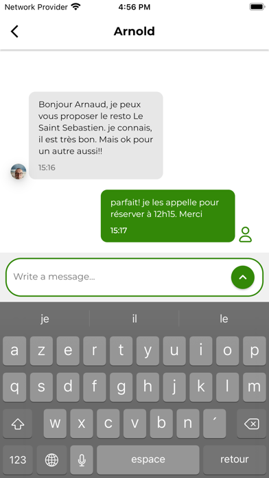 ProResto : networking au resto Screenshot