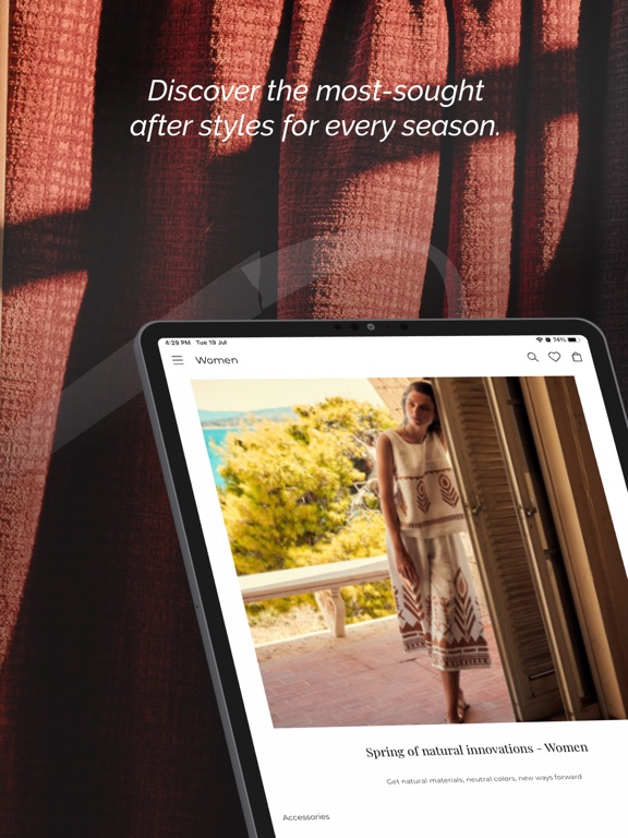 Salams iPad screenshot 4 - Shopping app