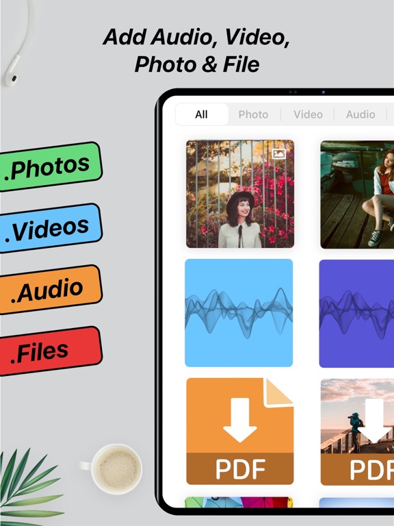 Bullet Diary Journal with Lock iPad screenshot 5 - Lifestyle app