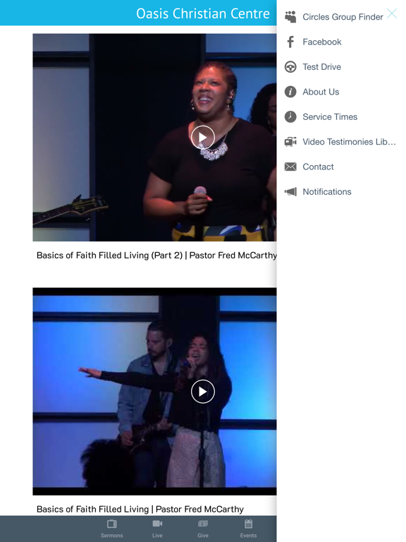 Oasis NJ iPad screenshot 2 - Education app