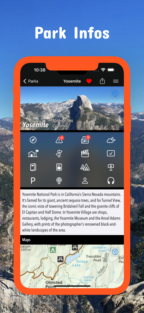 Yosemite Pocket Maps screenshot 4