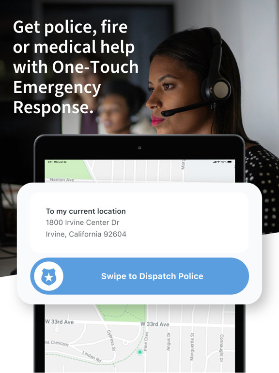 Arlo Safe: Family Safety iPad screenshot 6 - Lifestyle app