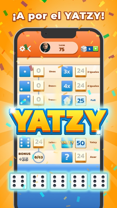 Yatzy - Clásico juego de dados screenshot 4