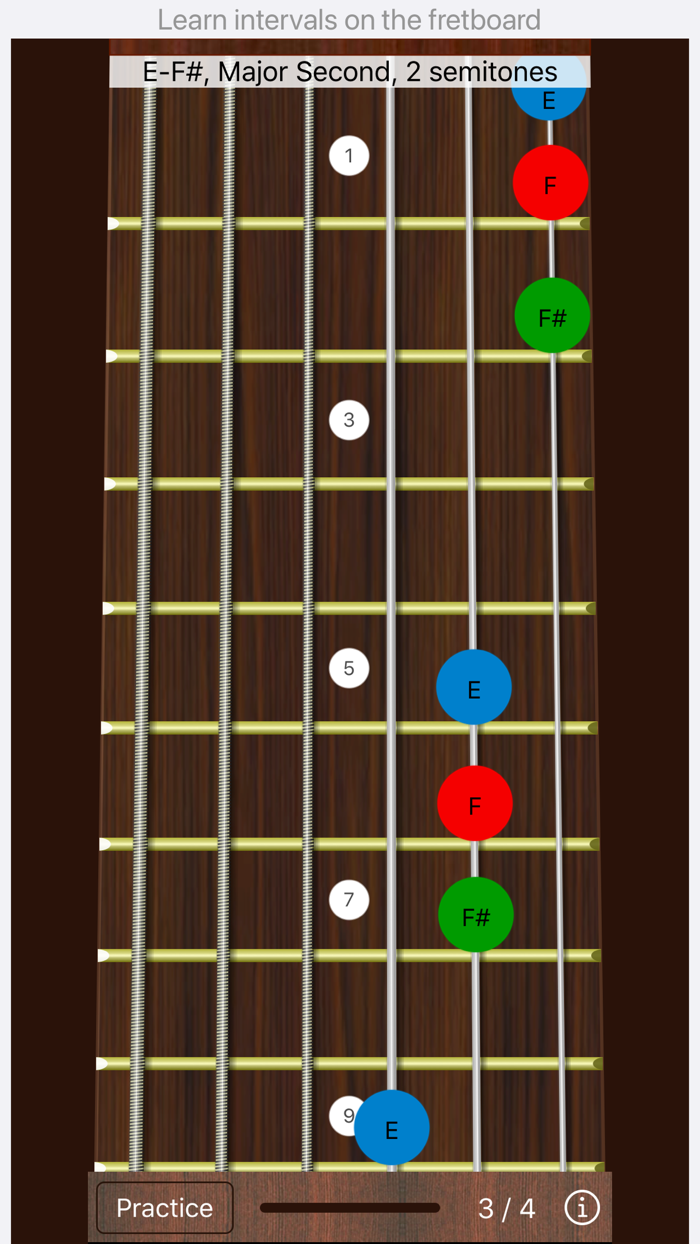 Guitar Interval Ear Trainer