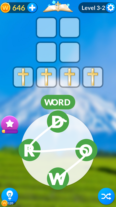 Bible Word Connect Game Screenshot