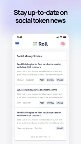 Game screenshot Roll - Social Tokens hack