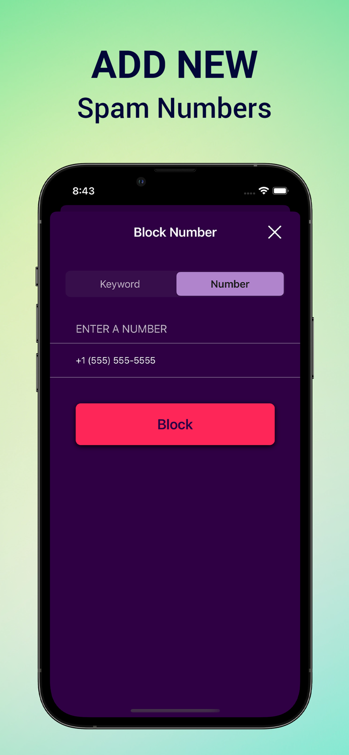 Robot Spam Text Blocker