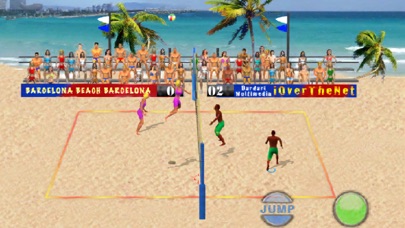 Over The Net Beach Volleyball Screenshot