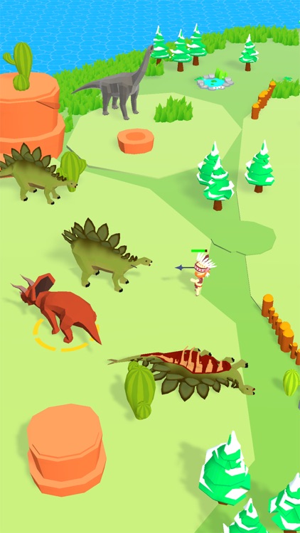 Chop Lumber : Dino Island