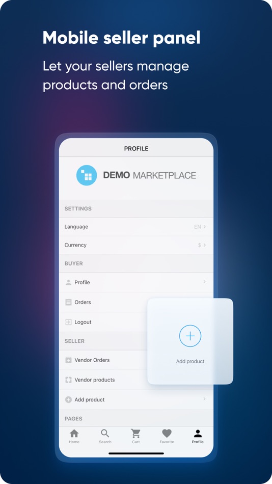#3. Multi-Vendor App by CS-Cart (iOS) 由: Simbirsk Technologies