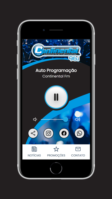 Continental FM 96.1 Screenshot