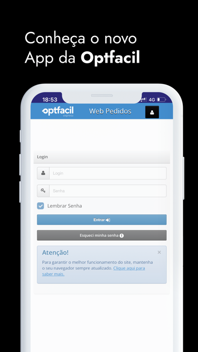 Optfacil Express Screenshot