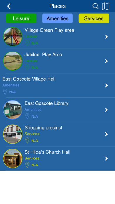 East Goscote Parish Council Screenshot