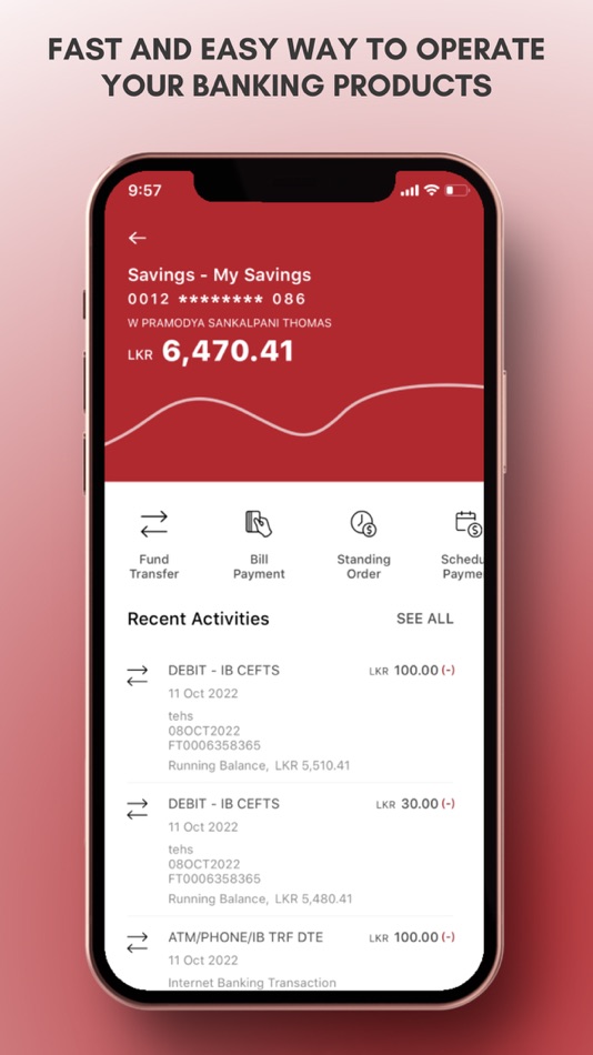 #4. SEYLAN Mobile Banking App (iOS) 由: Seylan Bank PLC