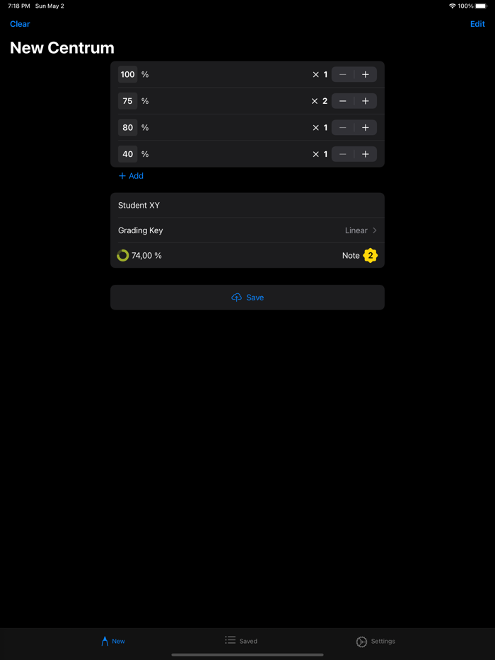 Centrum School Grading