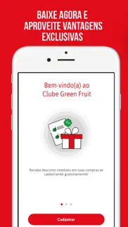 clube green fruit iphone screenshot 1