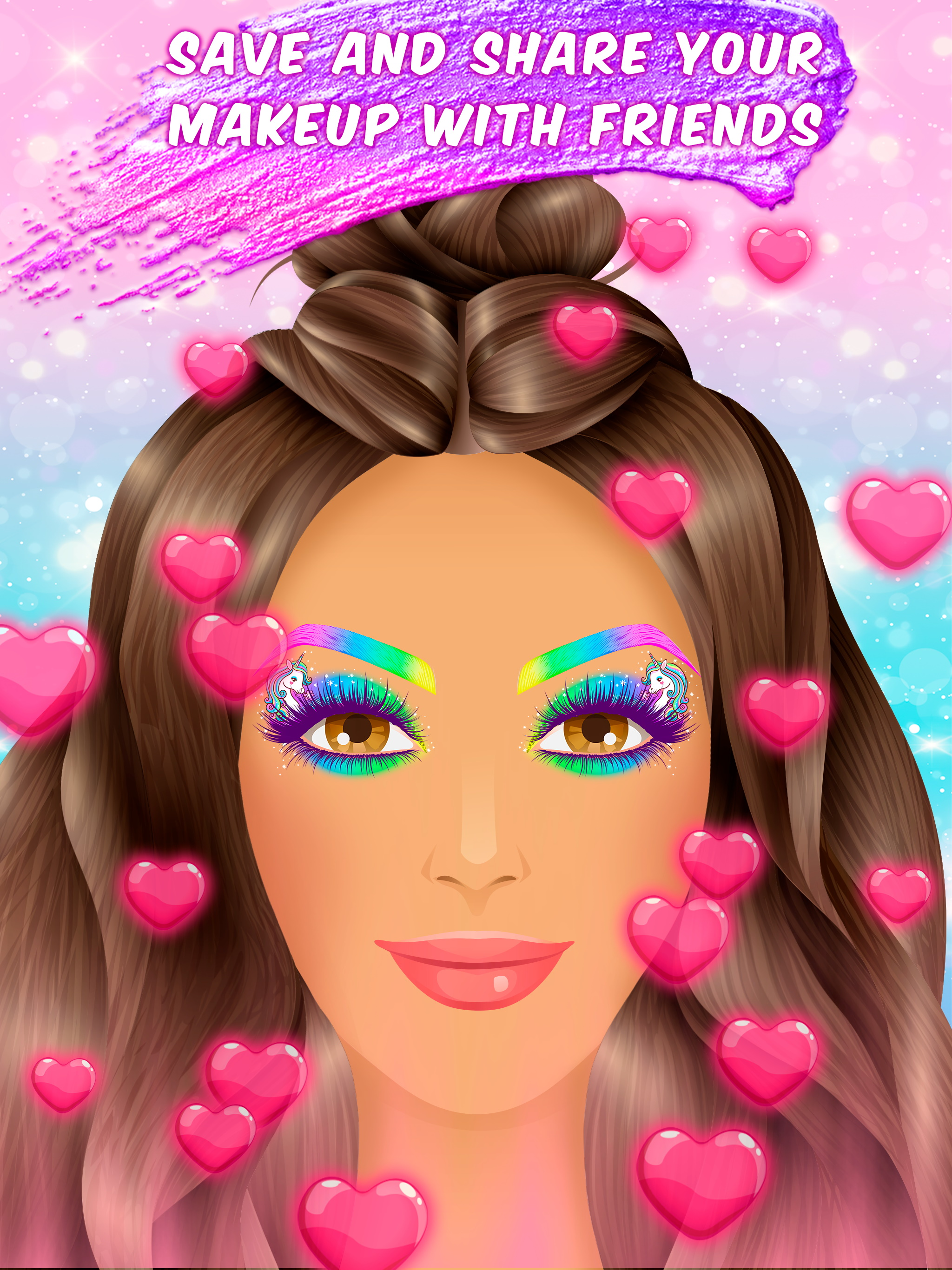 Eye makeup: beauty game