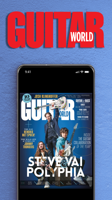 Guitar World Magazine Screenshot