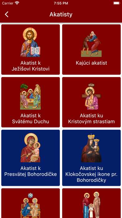 Časoslov gréckokatolíka Screenshot