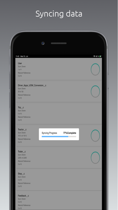 Linde Deliver Apps Screenshot