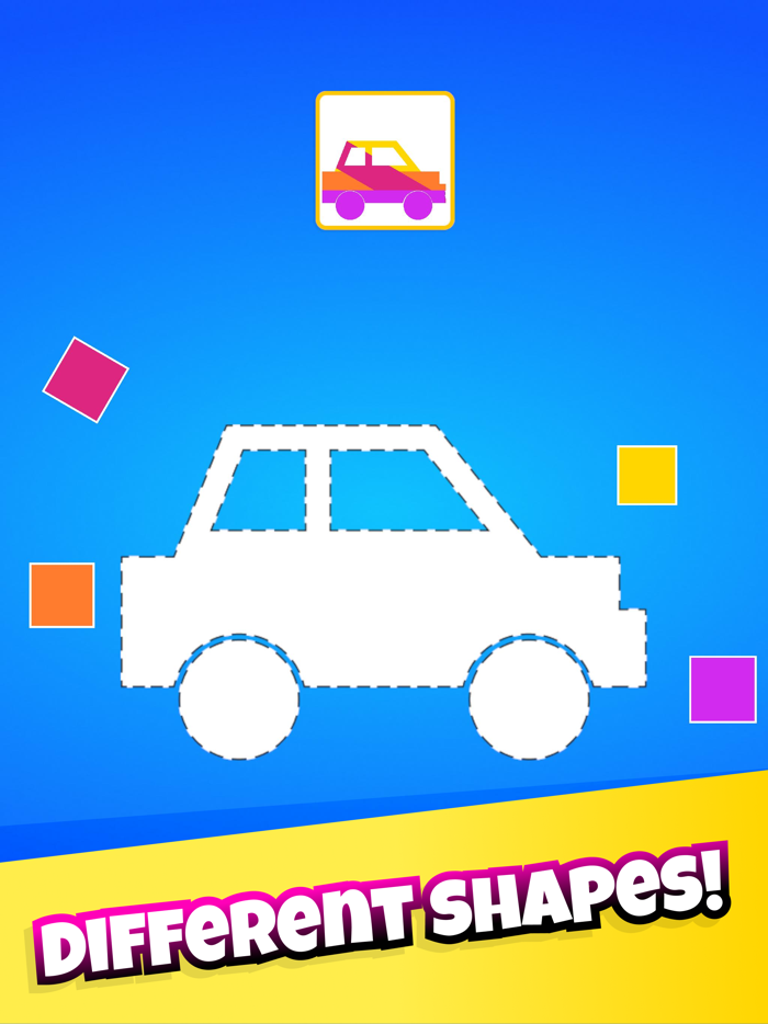 Color Shape Layering Puzzle