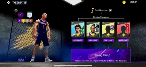 Screenshot of NBA 2K23 Arcade Edition