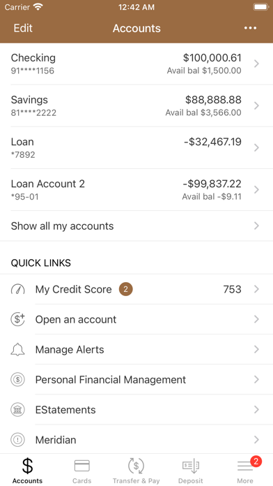 Great Plains Bank Mobile Screenshot