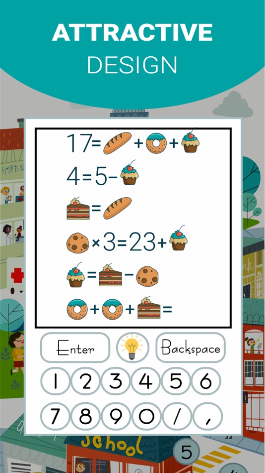 #3. Math Puzzles Game: Logic Quiz (iOS) 来自: Leonid Kovalchuk