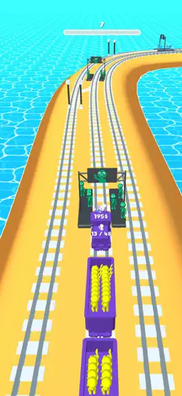 Game screenshot Train Zoom Delivery apk