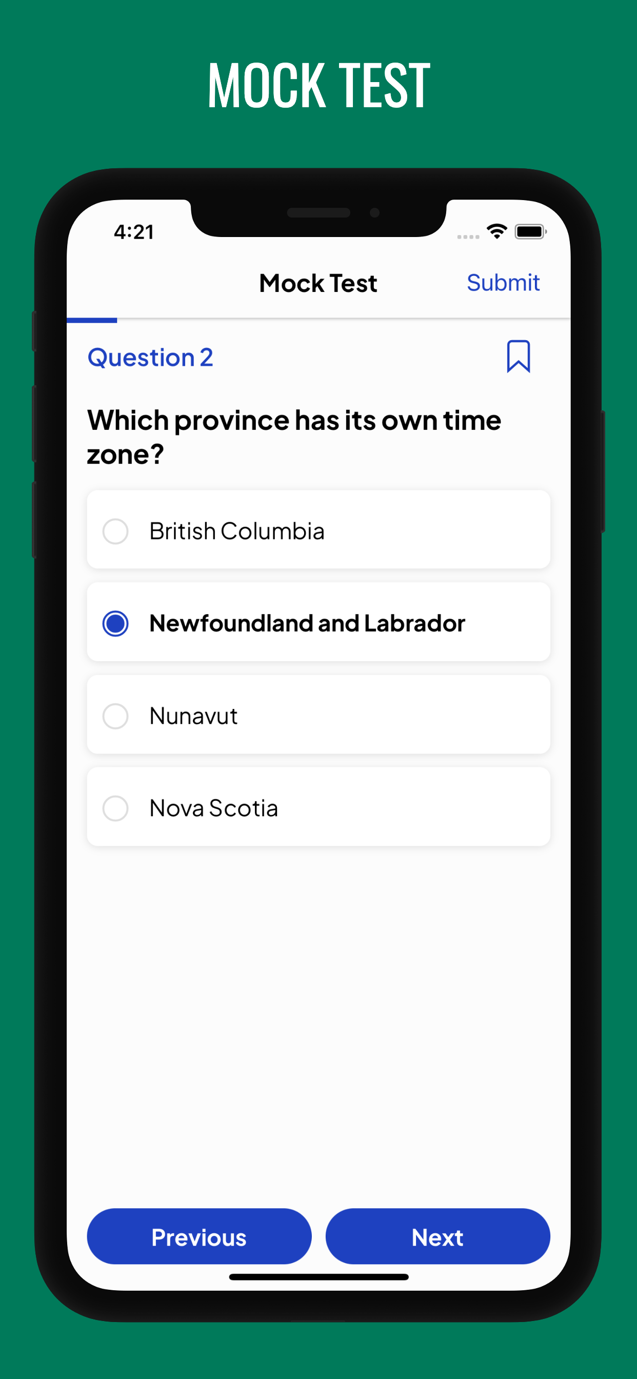 Canadian Citizen Test 2024